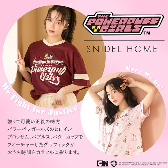 SNIDEL スナイデルホーム パワーパフ ガールズ ニットプル