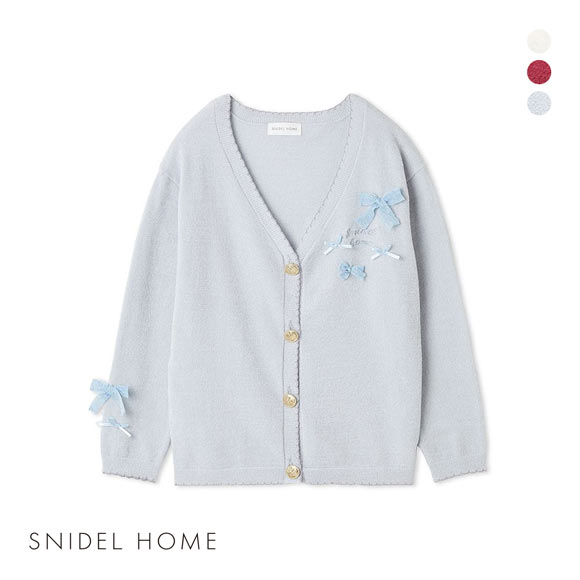 リボンカーディガン（ルームウェア/パジャマ）｜SNIDEL HOME