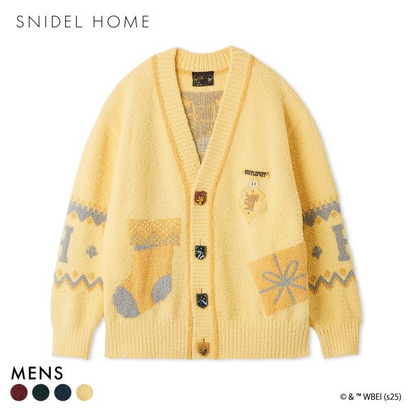 スナイデルホーム メンズ Mens Harry Potter ニットカーディガン パジャマ ルームウェア ハリー・ポッター SNIDEL HOME | SNIDEL | 04