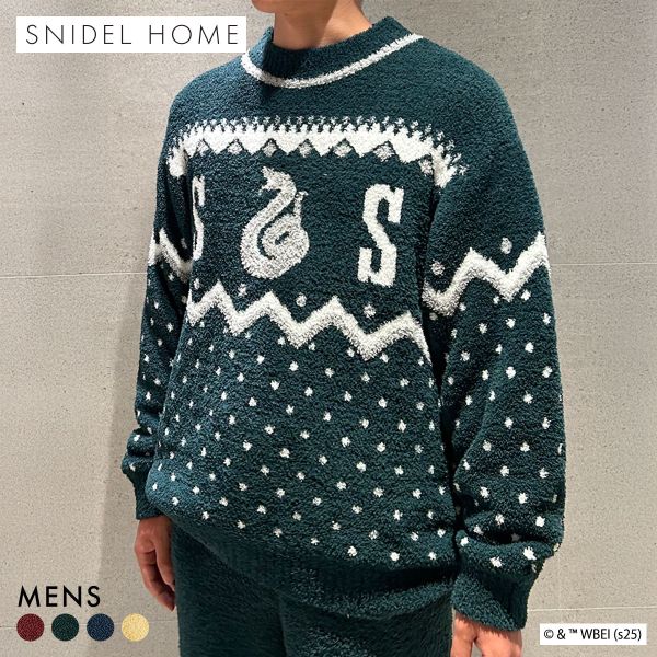 スナイデルホーム メンズ Mens Harry Potter ニットプルオーバー パジャマ ルームウェア ハリー・ポッター SNIDEL HOME | SNIDEL | 02