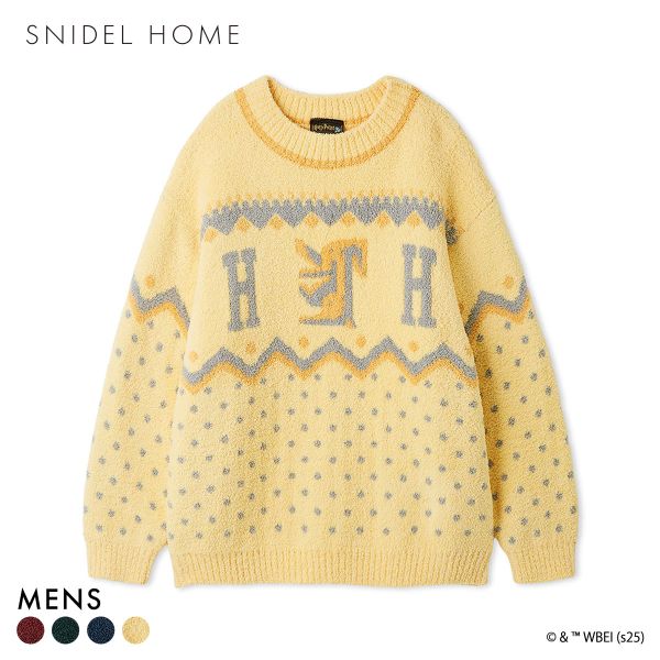 スナイデルホーム メンズ Mens Harry Potter ニットプルオーバー パジャマ ルームウェア ハリー・ポッター SNIDEL HOME | SNIDEL | 04