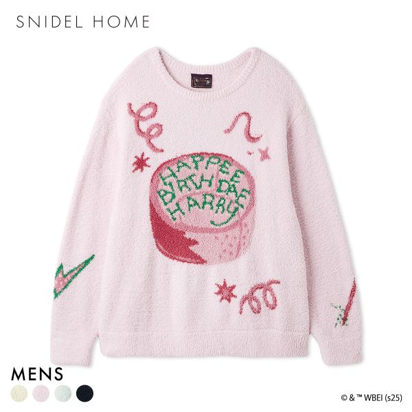 スナイデルホーム メンズ Mens Harry Potter モチーフニットプルオーバー パジャマ ルームウェア ハリー・ポッター SNIDEL HOME | SNIDEL | 02