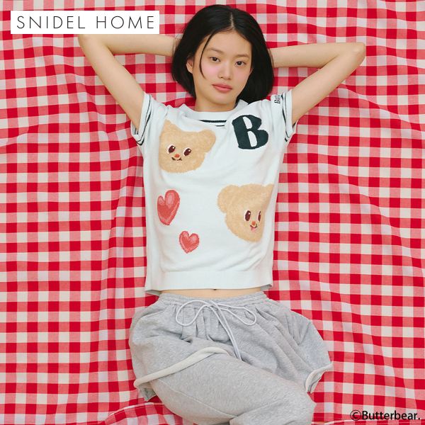 スナイデルホーム BUTTERBEAR ニットプルオーバー パジャマ ルームウェア バターベア SNIDEL HOME | SNIDEL | 02
