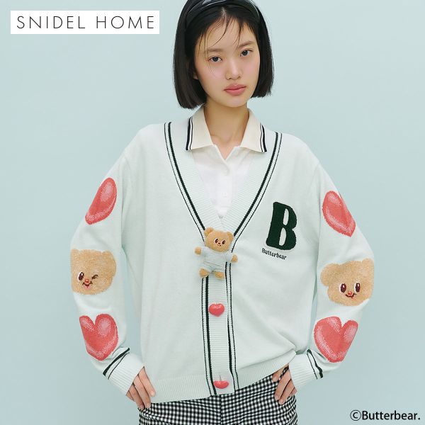 スナイデルホーム BUTTERBEAR ニットカーディガン パジャマ ルームウェア バターベア SNIDEL HOME | SNIDEL | 02