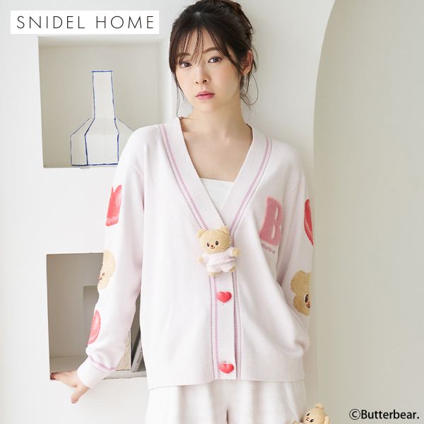 スナイデルホーム BUTTERBEAR ニットカーディガン パジャマ ルームウェア バターベア SNIDEL HOME | SNIDEL | 03