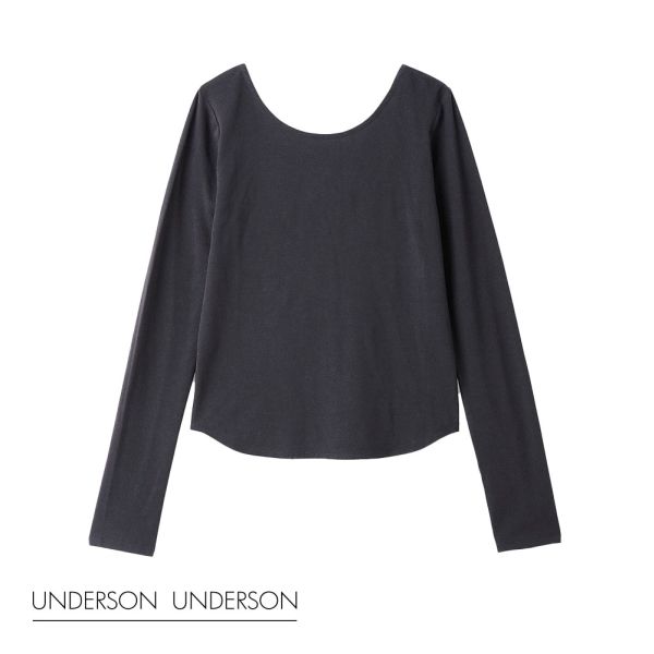 アンダーソンアンダーソン UNDERSON UNDERSON バックオープンプルオーバー