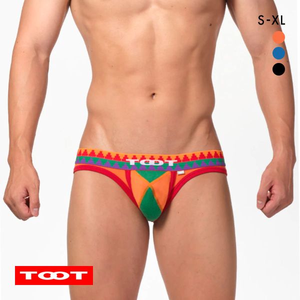 トゥート TOOT トライバル ロングボクサーパンツ メンズ 前とじ 