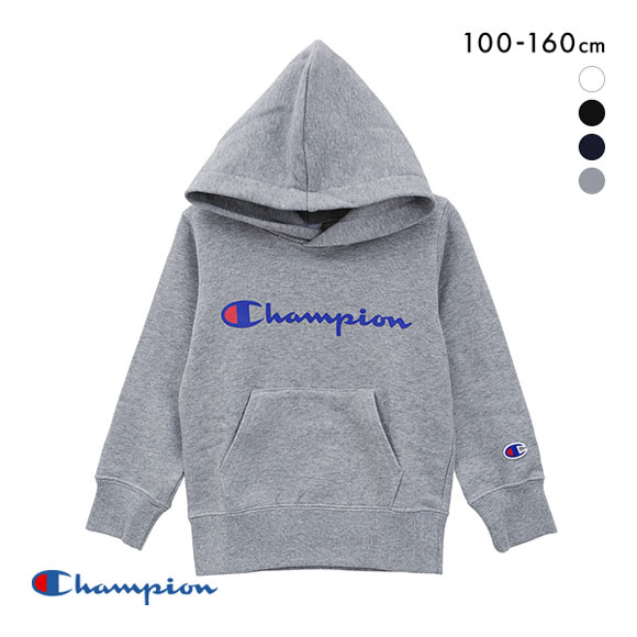 (チャンピオン)Champion トップス スウェット プルオーバー パーカー ジュニア キッズ 女の子 男の子 フード CS6427 100cm-160cm