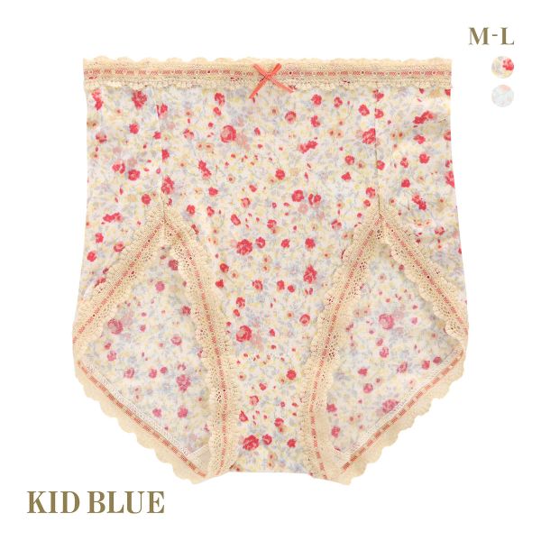 KID BLUE（キッドブルー） 裏シャギーガーニッシュフラワー パンツ