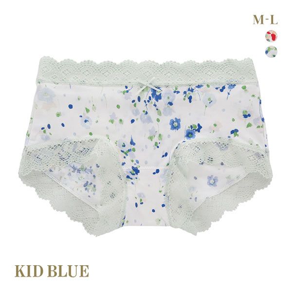 キッドブルー KID BLUE フラワーシャワーN 7分袖 前開き 上下セット