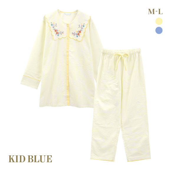 KID BLUE パジャマ キッドブルー -22グレイスフルコットン