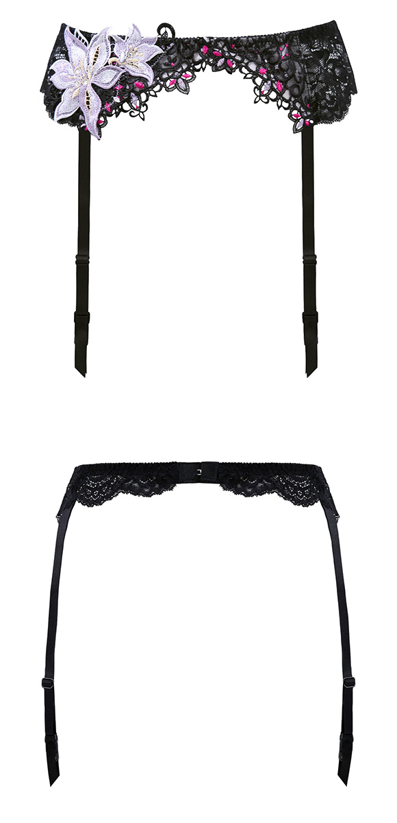 HIMICO 高潔な美しさ漂う Giglio Regina ガーターベルト ML 008series ランジェリー