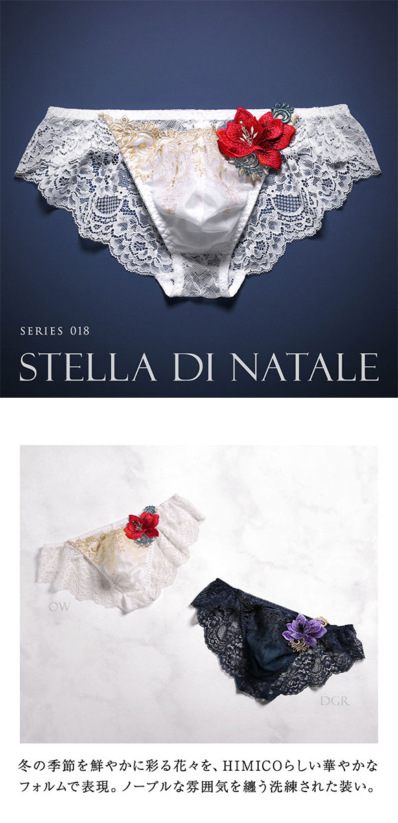HIMICO Stella di Natale ブラ＆ショーツセット Amazon.co.jp: [himico] ヒミコ 018series ショーツ