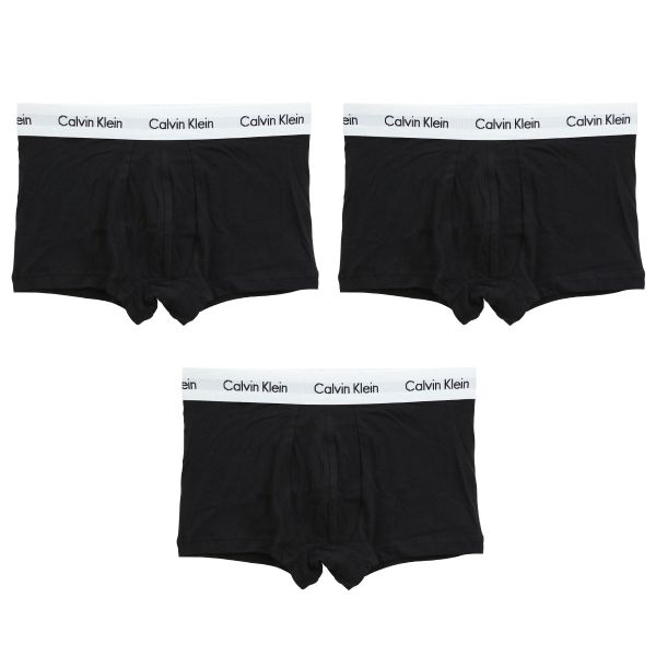 カルバン・クライン アンダーウェア Calvin Klein Underwear LOW RISE TRUNK 3PK トランク 3枚セット  ボクサーパンツ メンズ