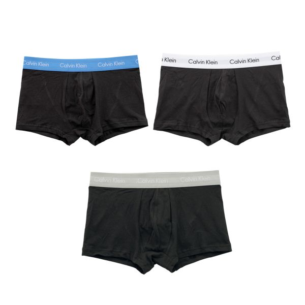 Calvin Klein Underwear CK Black Low Rise Trunks 3-Pack