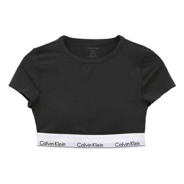 カルバン・クライン Calvin Klein MODERN COTTON LINE EXT T-SHIRT BRALETTE Tシャツブラレット アジアンフィット｜shirohato｜02