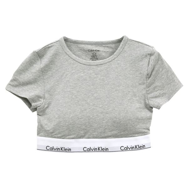カルバン クライン Calvin Klein MODERN COTTON LINE EXT T-SHIRT BRALETTE Tシャツブラレット アジアンフィット｜shirohato｜03
