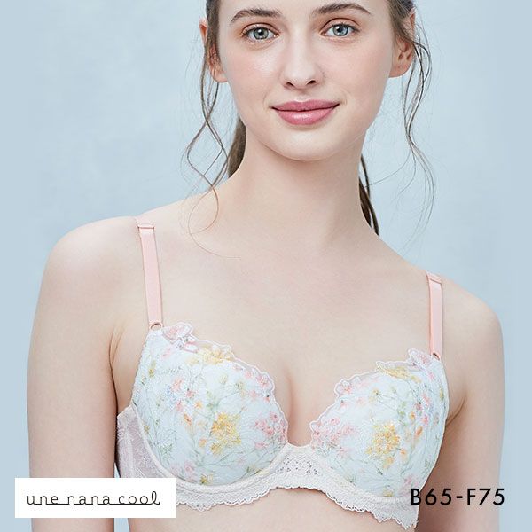 une nana cool ウンナナクール Accent flower 3/4カップ