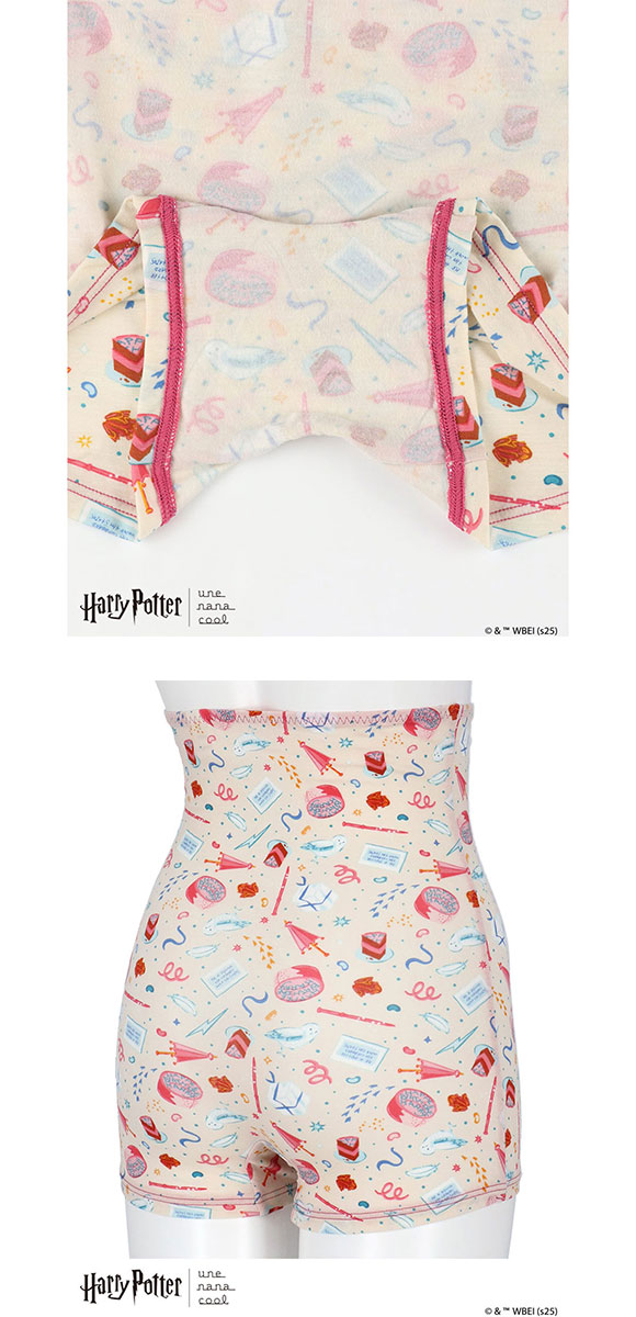 ハリー・ポッター × ウンナナクール Harry Potter ボーイレングスショーツ ハラマキ付きショーツ une nana cool