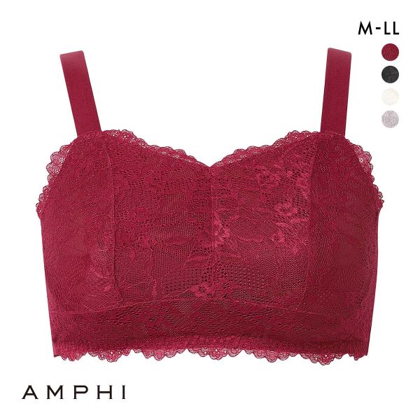 アンフィ ナイトアップブラ レーシィ ノンワイヤー ブラジャー ナイトブラ AMPHI Night Up Bra Lacy | AMPHI(ワコール) | 01