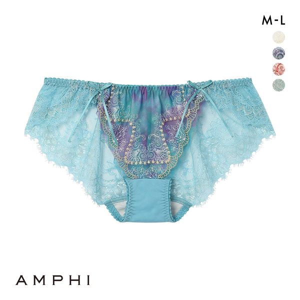 アンフィ グラマリッチ ペアショーツ バックレース BYJ698シリーズ ML AMPHI | AMPHI(ワコール) | 02