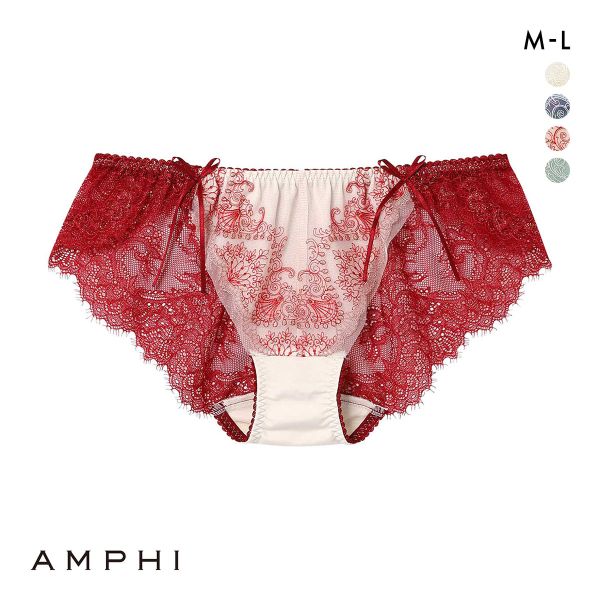 アンフィ グラマリッチ ペアショーツ バックレース BYJ698シリーズ ML AMPHI | AMPHI(ワコール) | 03