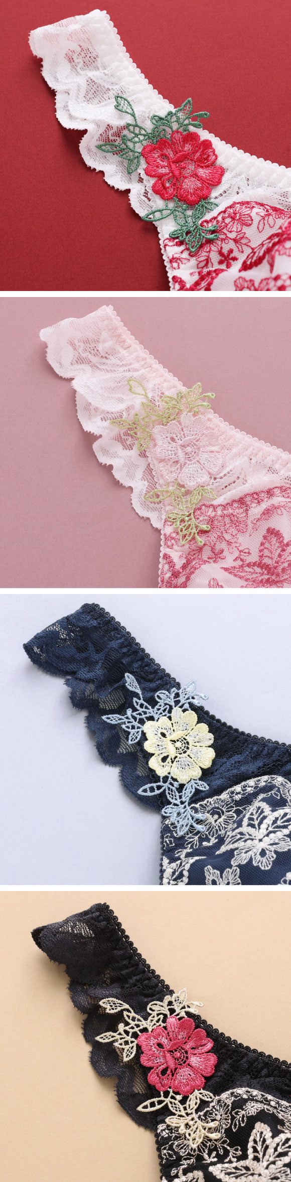 フェミニンメンズTバック M L　メンズ 総レース Tバックショーツ レース下着 レースインナー セクシーショーツ