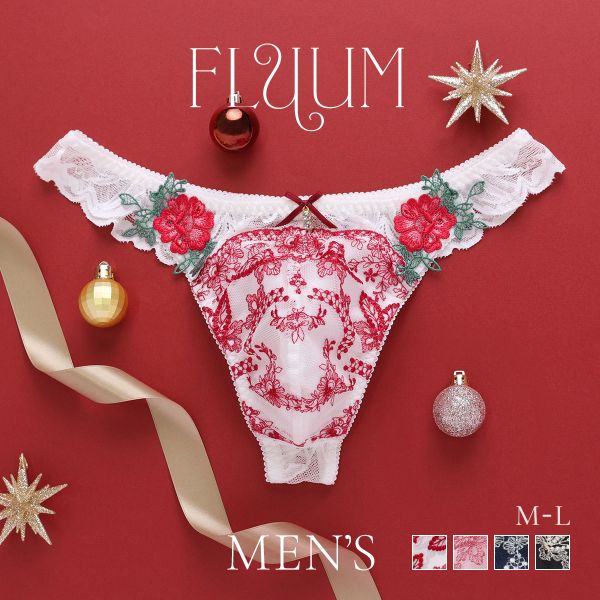 himico メンズショーツ 総レース Tバック リボン メンズ ショーツ