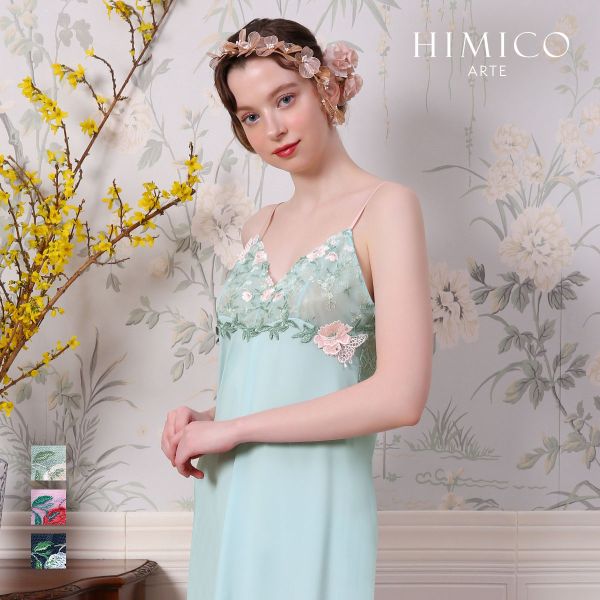 himico ARTE 003シリーズ スリップ ロングキャミソール M L