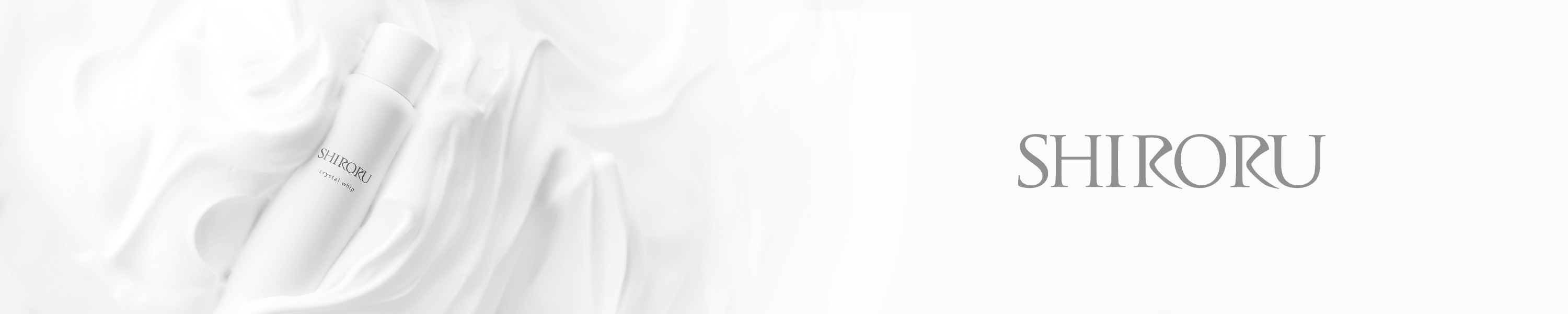 SHIRORU公式ストア ヘッダー画像