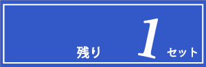 残り在庫1点
