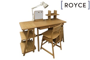 超熱 台数限定！『ロイス-ROYCE』デスク7点セット 子供部屋家具 - mail