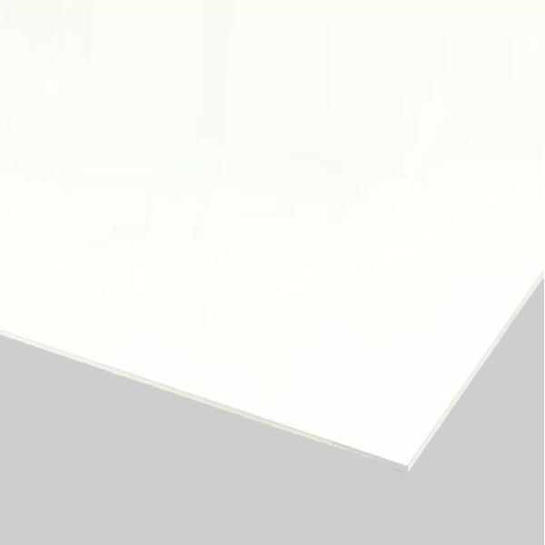 アルミ複合板 ホワイト 厚み3mm 910×1820mm (3X6) 3カットまで無料  (片面ツヤ有/片面サービスコートライトグレー) AB-1000 コンポジット工業 ●業務用