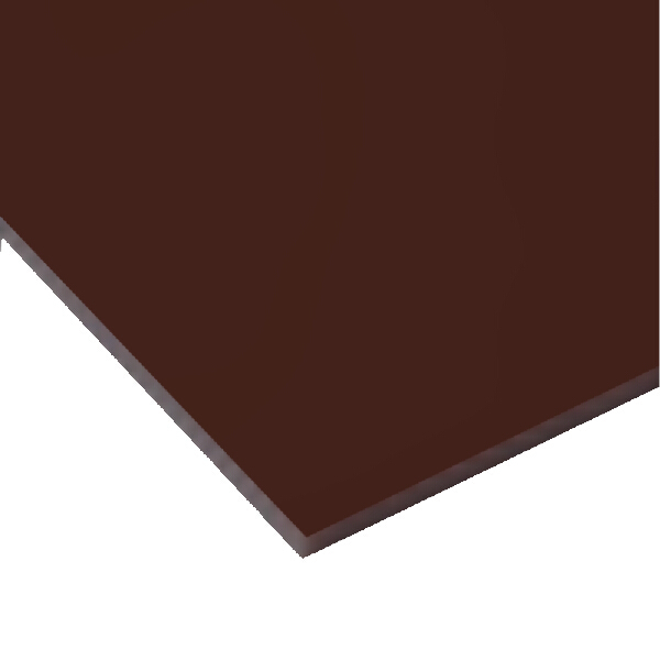 高い品質 日本製 アクリル板 片面マット(3mm厚) ブラウン片面マット艶
