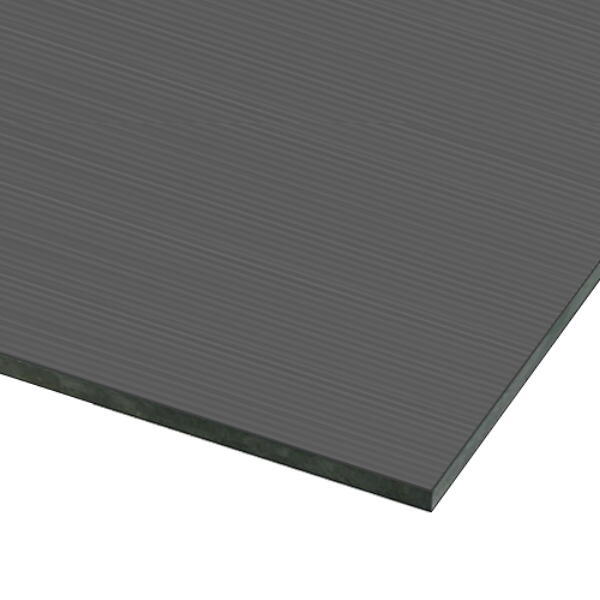 カルプボード黒10t　両面貼り　面材　900X900mm　塩ビクロームヘアーライン＋黒0.5mm　●業務用