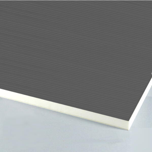 カルプボード白15t　両面貼り合せ　面材　900X900mm　塩ビクロームヘアーライン＋白0.5mm　●業務用