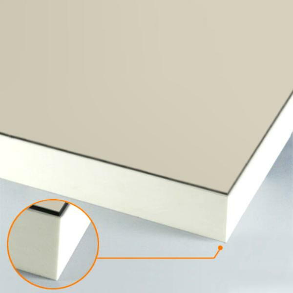 カルプボード/スーパーボード白50t 片面貼り合せ 面材 アルミ複合板P