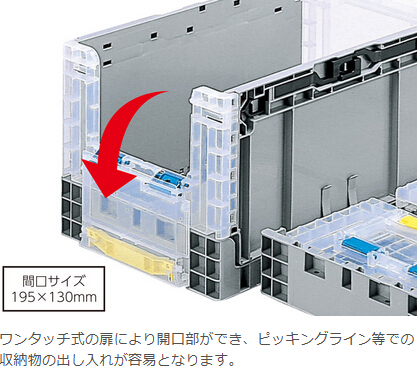 三甲（サンコー） オリコンラックTPO-343T(短側扉あり) 【5個セット 