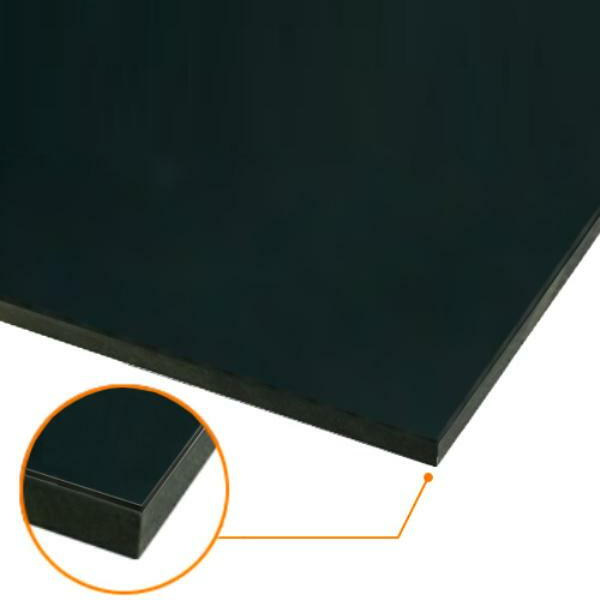 カルプボード スーパーボード黒30t 片面貼り合せ 面材 アルミ複合板 黒