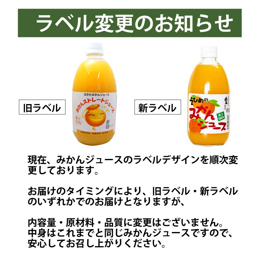 みかんジュース 500ml瓶×12本入 伯方果汁 愛媛 ストレート 無添加 瓶