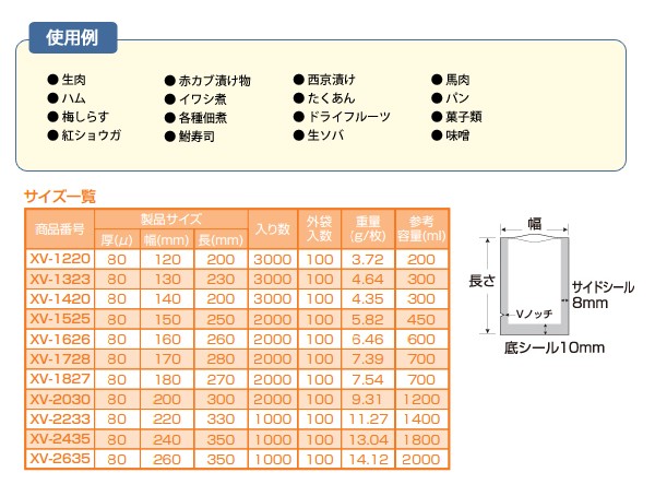 真空袋 彊美人 XV-1323 真空パック袋 業務用 ハイバリアタイプ クリロン化成 耐熱 0.08×130×230mm 3000枚入 ケース販売 :  kyoubijinxv-1323k : 資材屋さん - 通販 - Yahoo!ショッピング