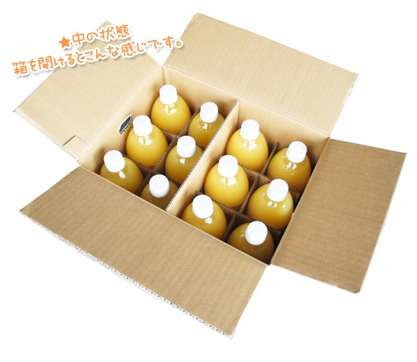 【ヨッちゃん】500ｍｌみかんジュース１２本＊２箱　【２箱縛りでの発送】 fit=scale-down,w=1200