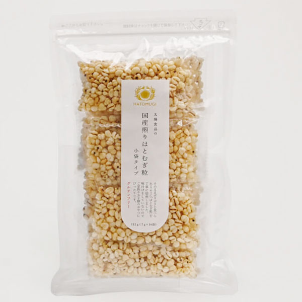 Yahoo! Yahoo!ショッピング(ヤフー ショッピング)小袋タイプ 国産はとむぎほうじ粒（112g（7g×16袋入）） 太陽食品