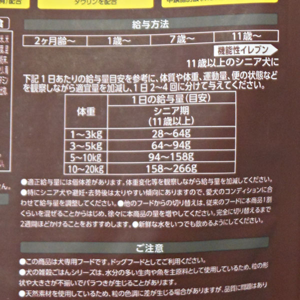犬の雑穀ごはん チキン 800g 犬の雑穀ごはん 機能性ライト（チキン）総合栄養食 | アニマル・ワン
