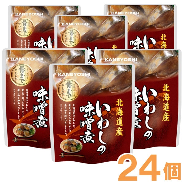 Yahoo! Yahoo!ショッピング(ヤフー ショッピング)北海道産 いわしの味噌煮（95g（固形量70g）） 24個セット 兼由 お得なまとめ買い 12月新商品