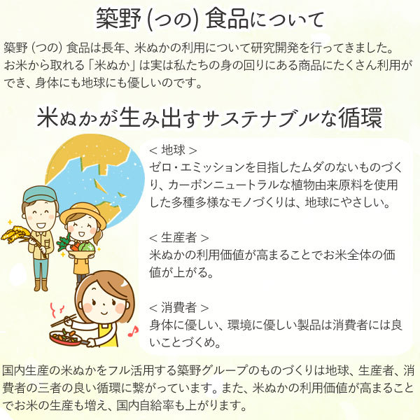 築野食品の米油は米ぬかが生み出すサステナブルな循環