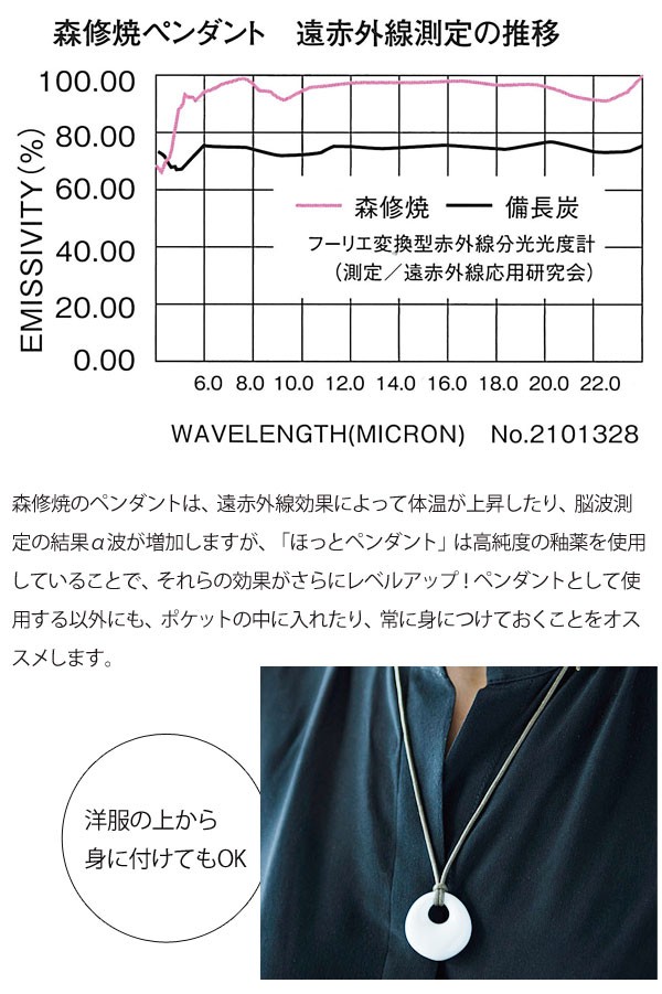 森修焼 ほっとペンダント未来 : PURE・HEART 自然館 - 通販 - Yahoo