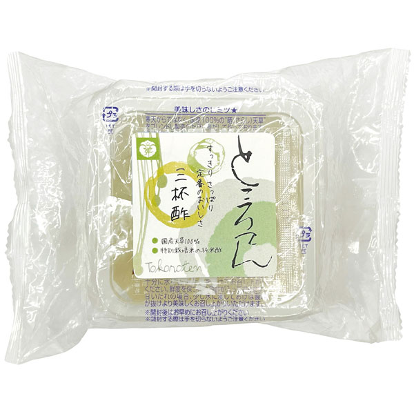 ところてんONECUP三杯酢（150g） 中尾食品工業 夏季限定 4月新商品｜shizenkan