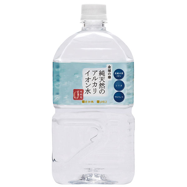 金城の華 純天然のアルカリイオン水（1L）ペットボトル ケイ・エフ