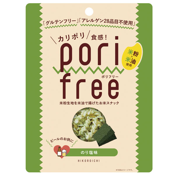 Yahoo! Yahoo!ショッピング(ヤフー ショッピング)ポリフリー（お米のスナック） のり塩味（25g） ひころいちファーム 7月新商品